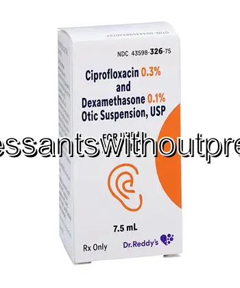 Ciprofloxacin/Dexamethason
