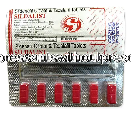 Sildenafilcitrat 100 Mg / Tadalafil 20 Mg
