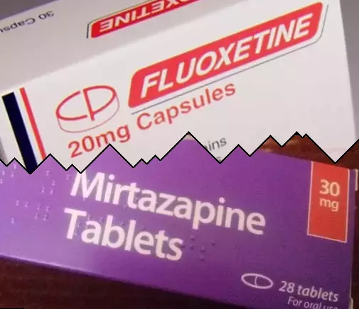 Fluoxetin oder Mirtazapin