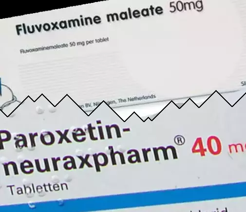 Fluvoxamin oder Paroxetin