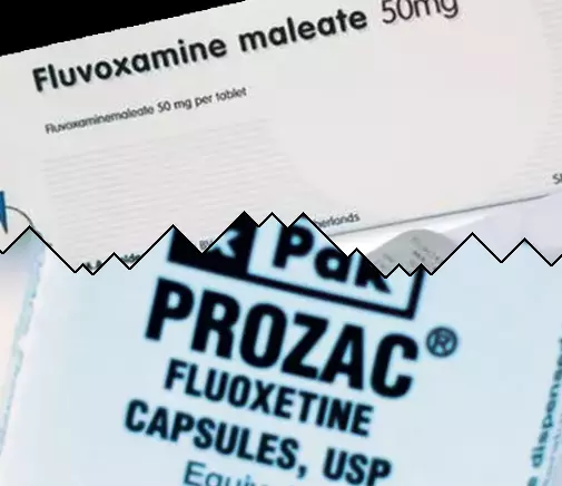 Fluvoxamin oder Prozac