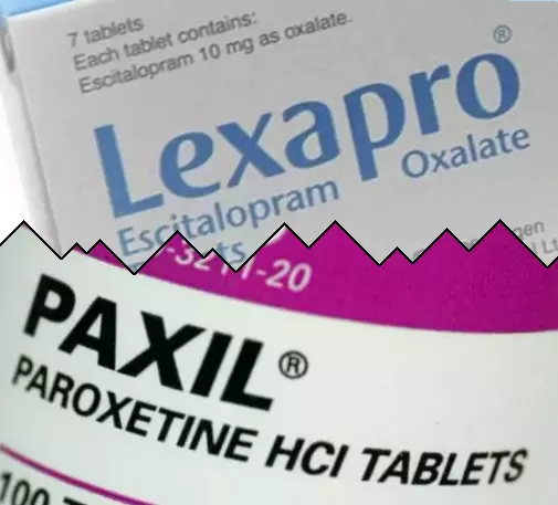 Lexapro oder Paxil